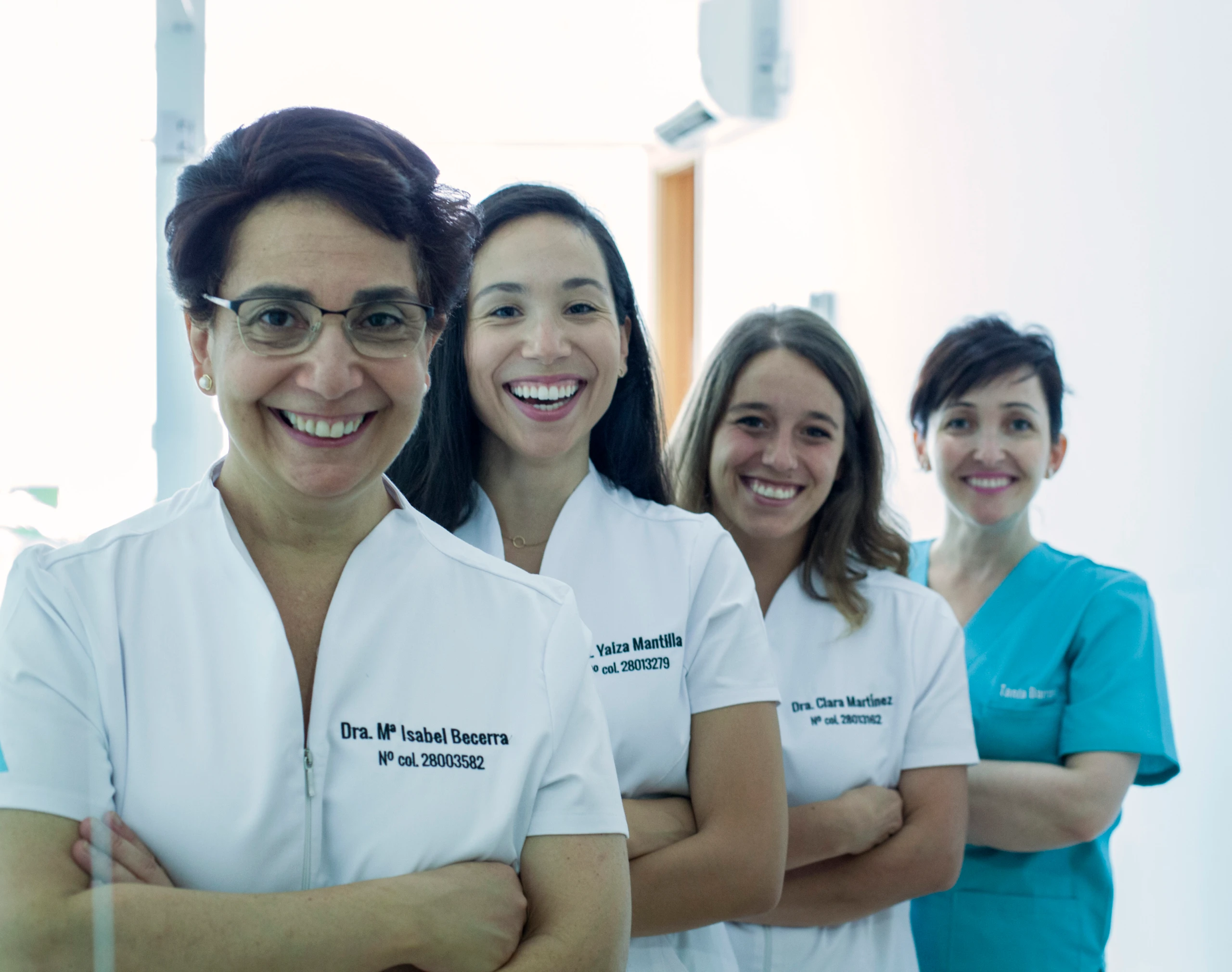 Equipo de la clínica dental Odontoalba en Collado Villalba